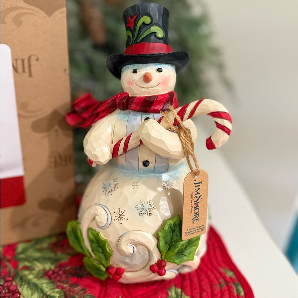 Jim Shore Snowman How Sweet It Is